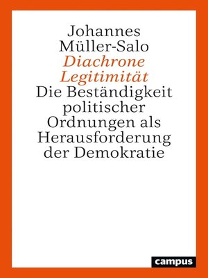 cover image of Diachrone Legitimität